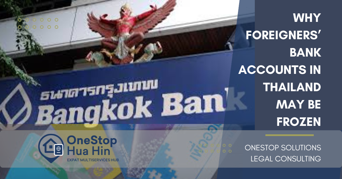 Foreigners’ Bank Accounts